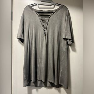 Loose fitting soft top!